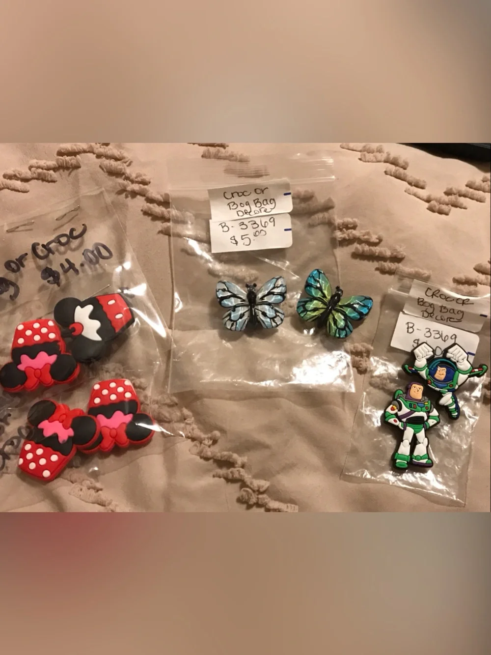 BOG Bag or Croc Charms - Pack of 2 x (5) sets
